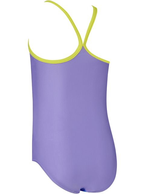 Zoggs Toddlers Tex Back One Piece - Seal