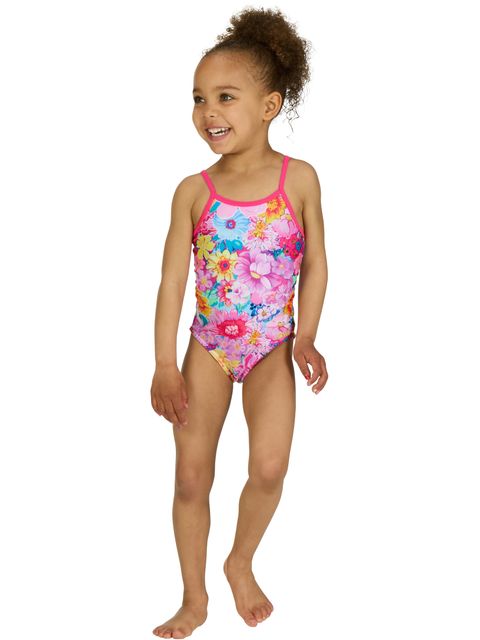 Zoggs Toddlers Yaroomba Floral One Piece - Eden