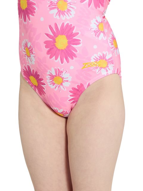 Zoggs Toddlers Yaroomba Floral One Piece - Holly