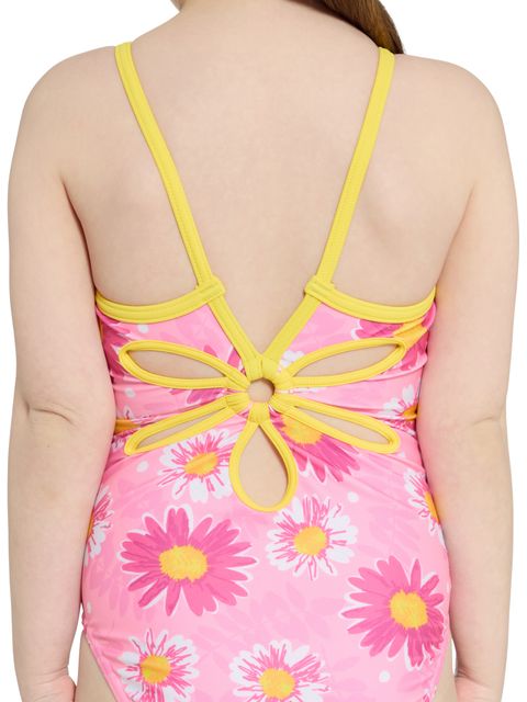 Zoggs Toddlers Yaroomba Floral One Piece - Holly