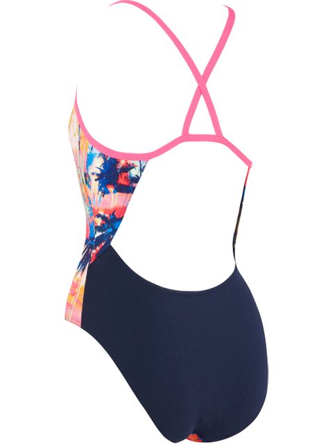 Zoggs Tri-Back One Piece - Sunset