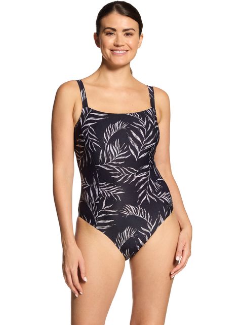 Zoggs Underwire Classicback One Piece - Safari Leaf