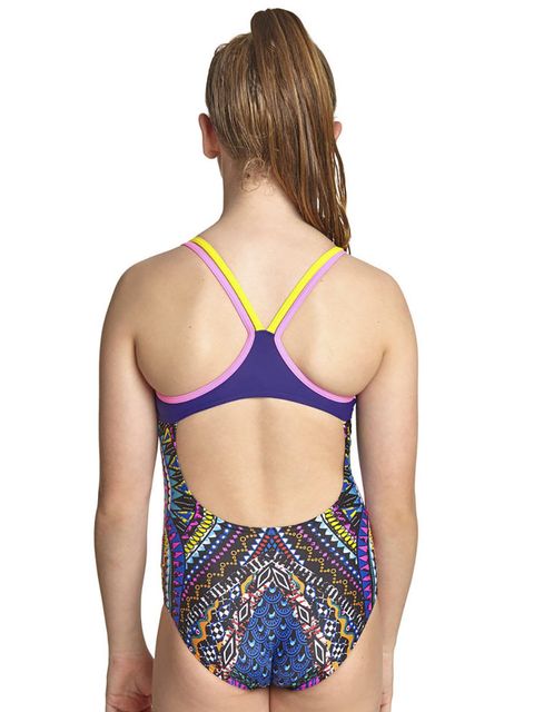 Zoggs Vintage Daisy Girls One Piece