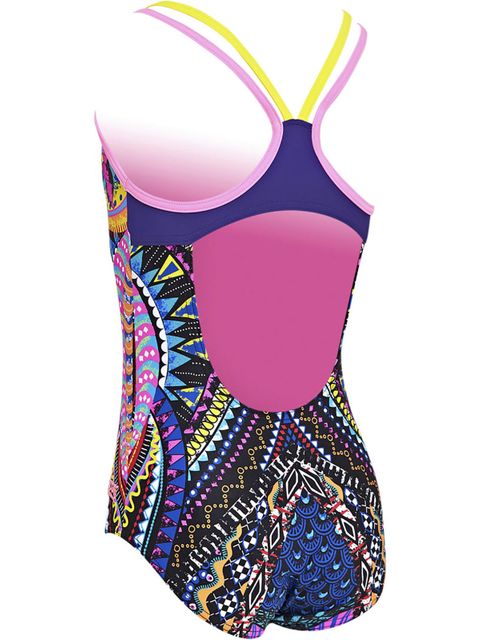 Zoggs Vintage Daisy Girls One Piece