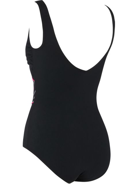 Zoggs Wrap Front One Piece - Safari Leaf