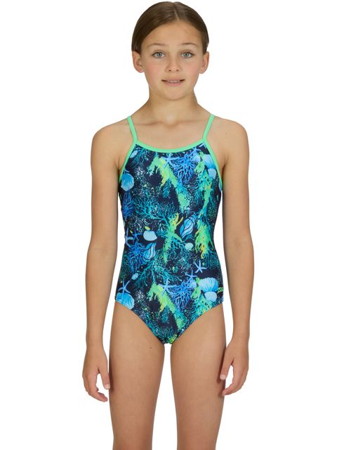 Zoggs Yaroomba Floral One Piece - Seaside