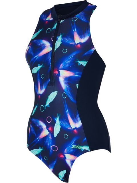Zoggs Zip One Piece - Seabird