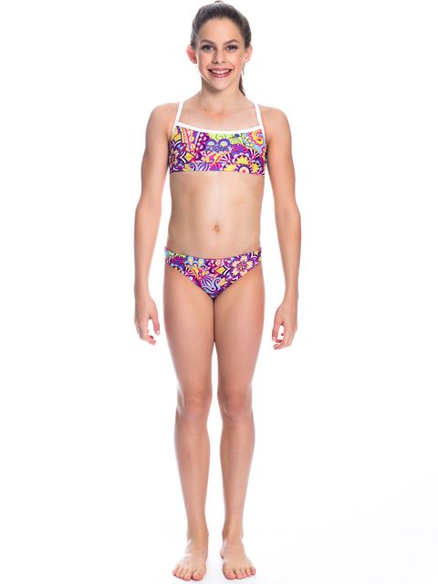 Zealous Pure Heart Girls Sports Bikini