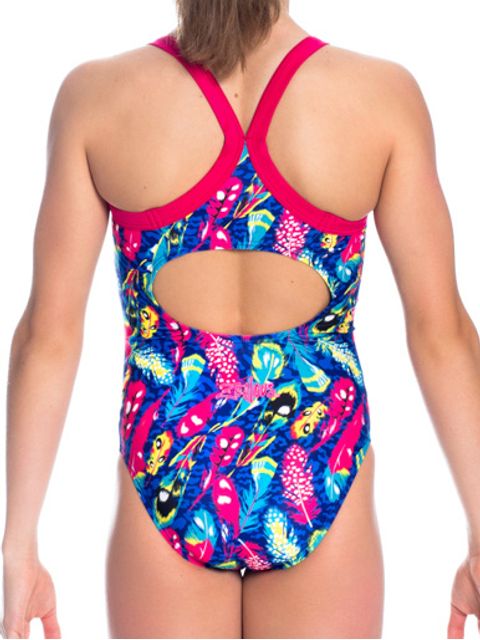 Zealous Firefly Girls One Piece Swimsuit