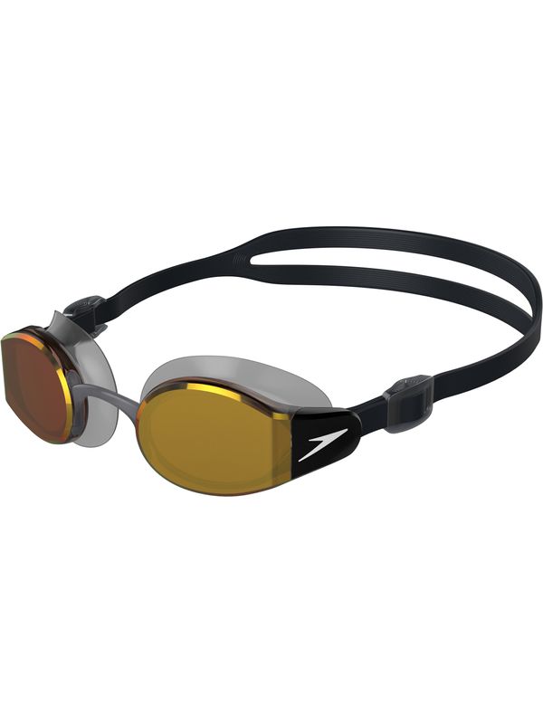 Speedo Mariner Pro Goggles Fire Gold Mirror/Black/Clear