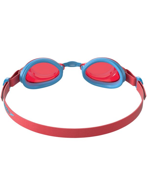 Speedo Jet Junior Goggles Lava Red Tint/Turquoise