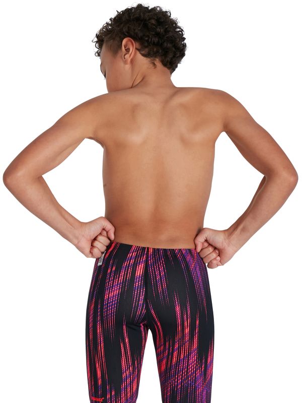 Speedo Fastskin Junior Endurance+ High Waisted Jammers Phoenix Red/Violet