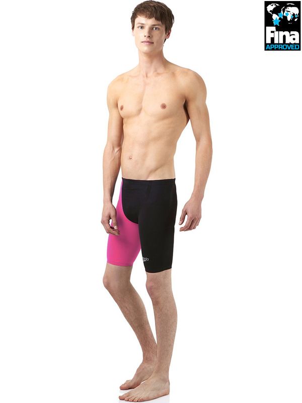 Speedo LZR Racer Elite 2 Black & Pink Jammers