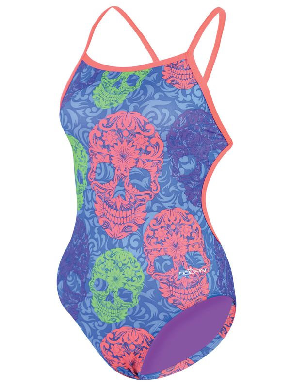 Dolfin Sugar Skull One Piece Swimsuit