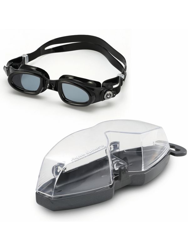 Aqua Sphere Mako 2.0 Smoke Goggles Black