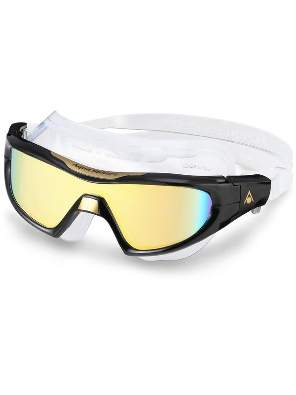 Aqua Sphere Vista Pro Titanium Mirror Goggles Black