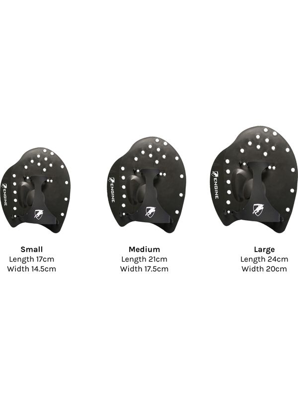 Engine Hand Paddles Blue