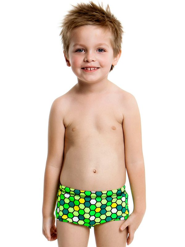 Funky Trunks Golden Toddler Boys Trunks