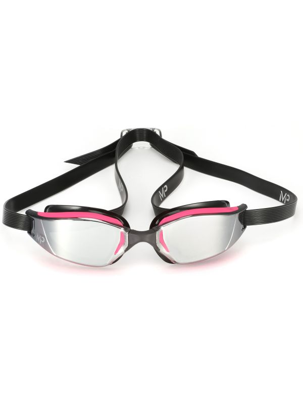 Michael Phelps XCEED Ladies Mirrored Goggles Pink & Black