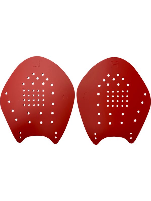 Strokemakers Hand Paddles Size 3 L Red