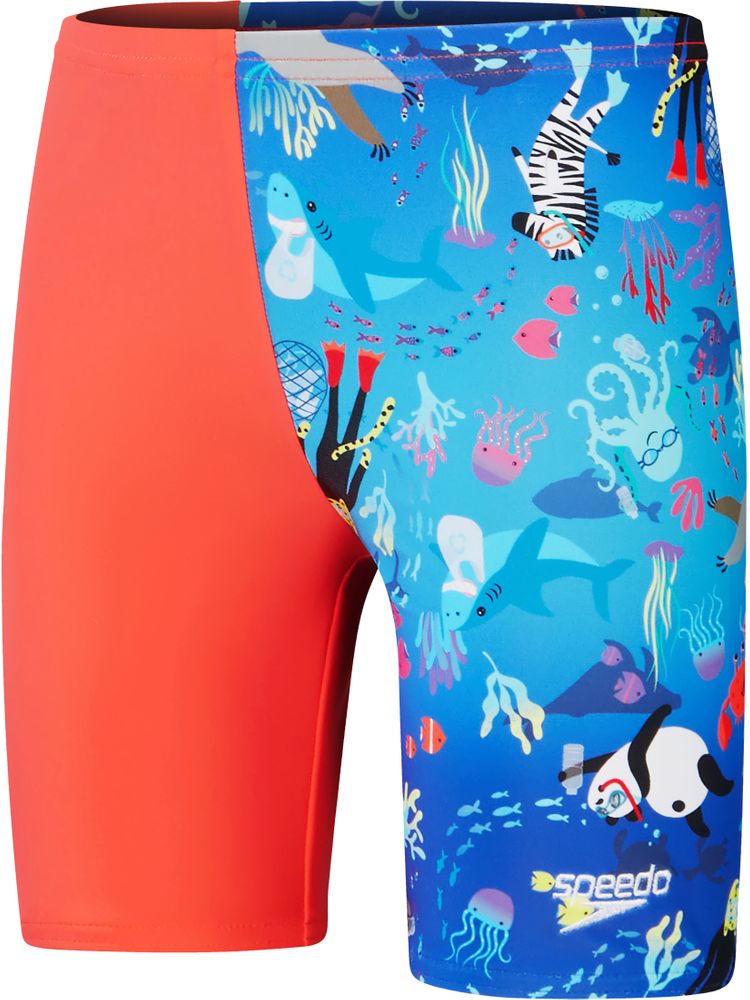 Speedo Jammers - Coral/Cobalt