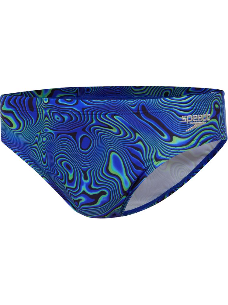 Speedo 7cm Briefs - Black/Navy/Cobalt