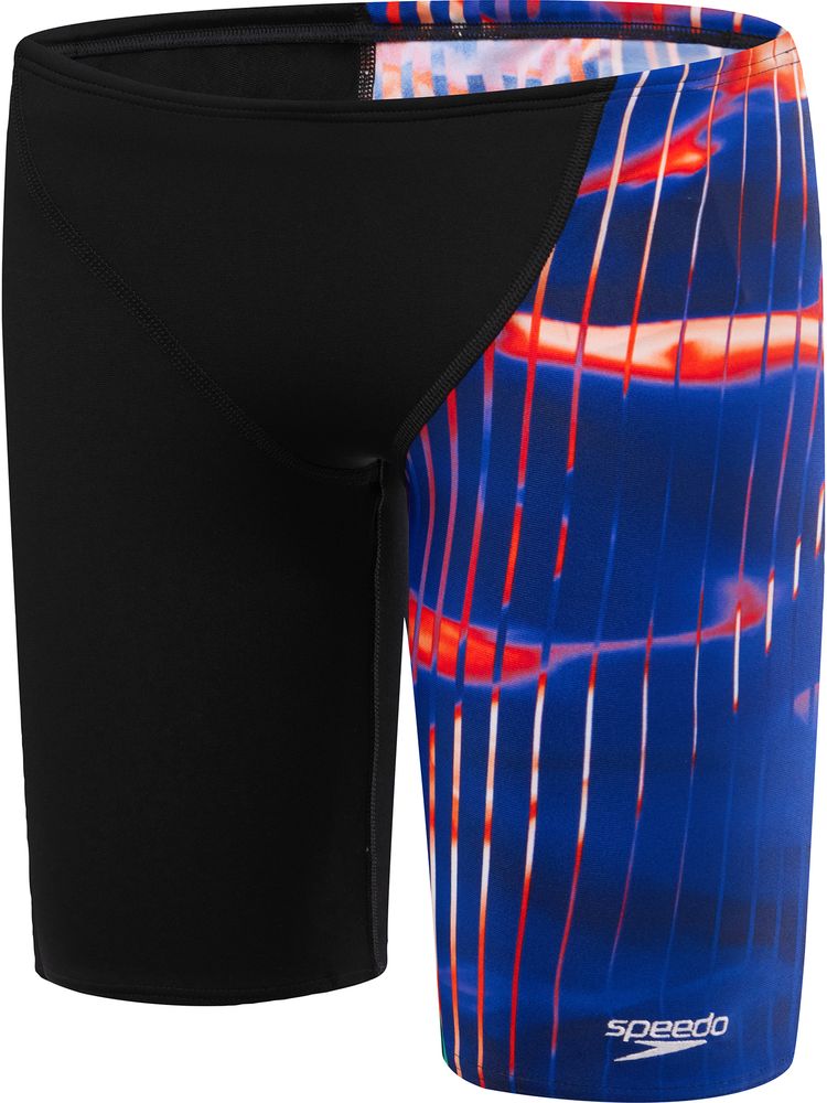 Speedo Linear Lava Jammers - Blue/Red/White