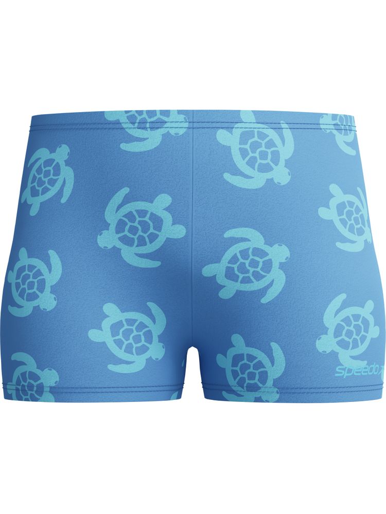 Speedo Toddler Boys Print Aquashorts - Periwinkle Blue
