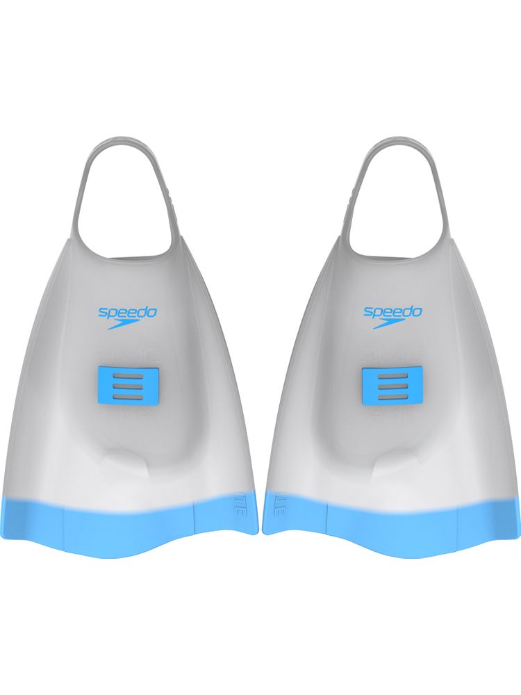Speedo DMC Elite Fins - White/Blue Atoll