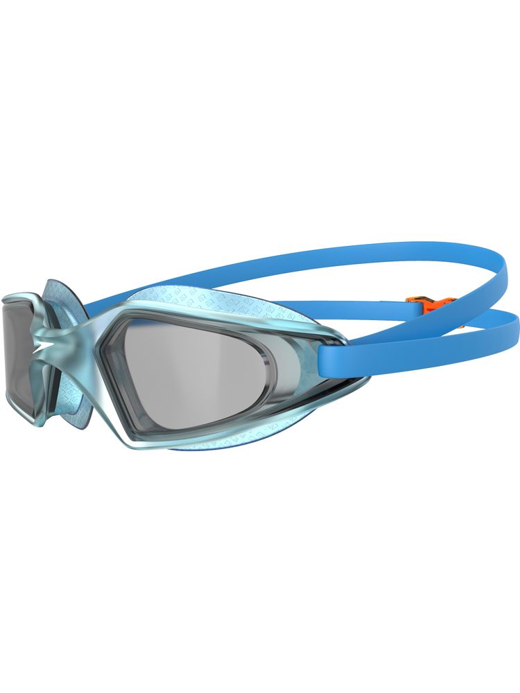 Speedo Hydropulse Junior Goggles Light Smoke/Pool Blue/Mango