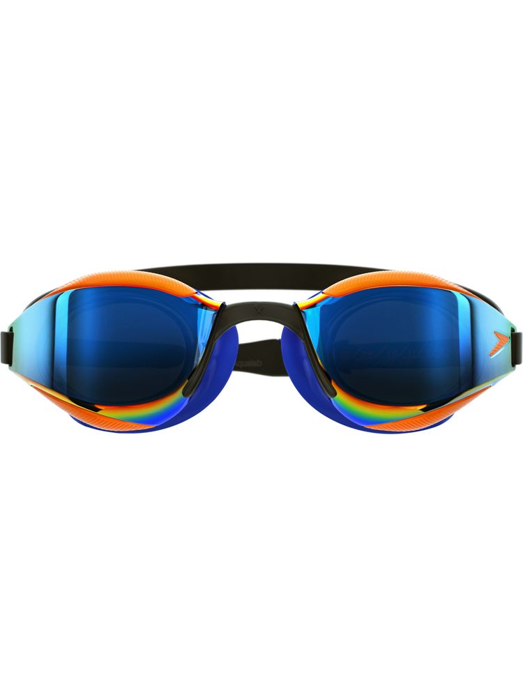 Speedo Junior Fastskin Hyper Elite Goggles Ocean Chrome/Black/Blue