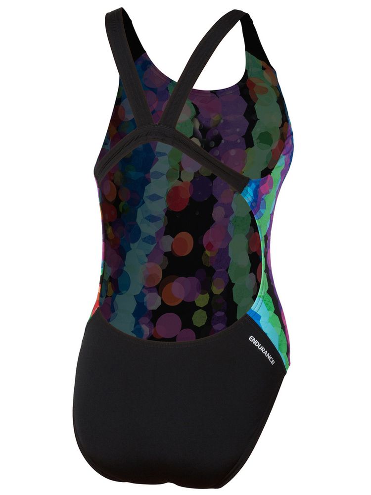 Neon Glow Womens One Piece Swimsuit
