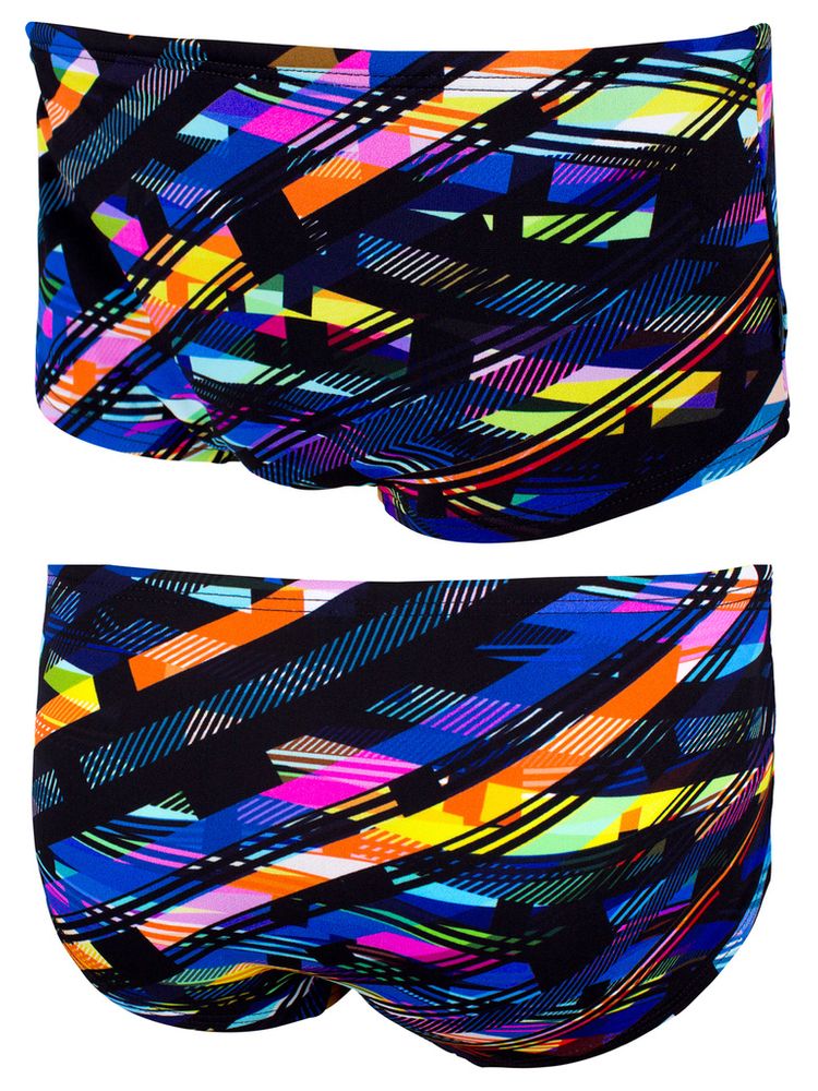 Rival Bauhaus Mens Retro Trunks