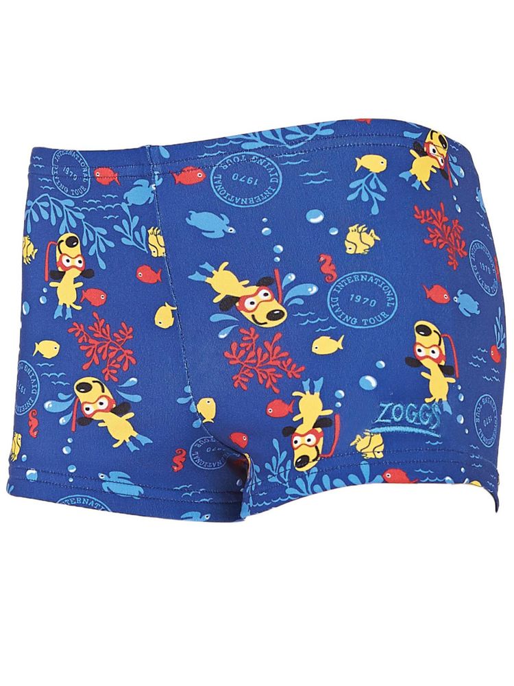 Zoggs Cottesloe Hip Racer Costume da Bagno Nero, 23 per Bambini, Nero, 8 Anni