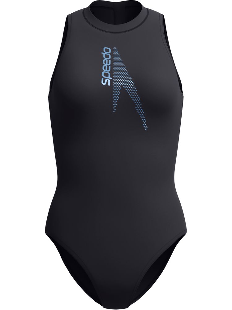 Speedo Hydrasuit One Piece - Anthracite/Mayan Blue