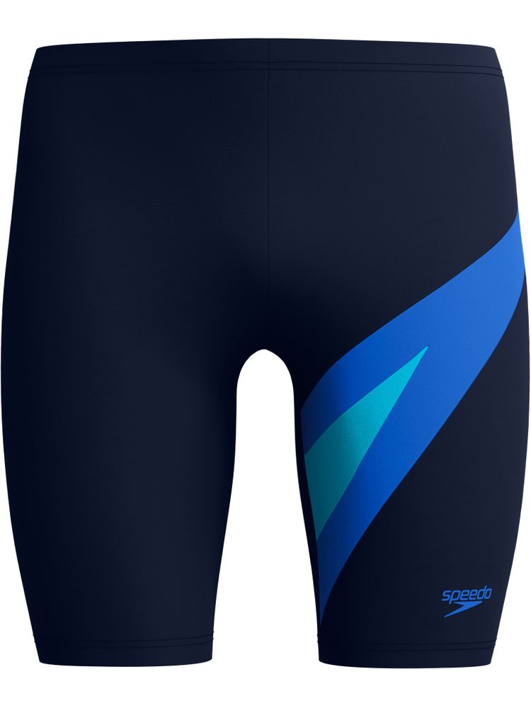 Speedo Mens Hyperboom Logo Jammers - Peacoat/Sapphire