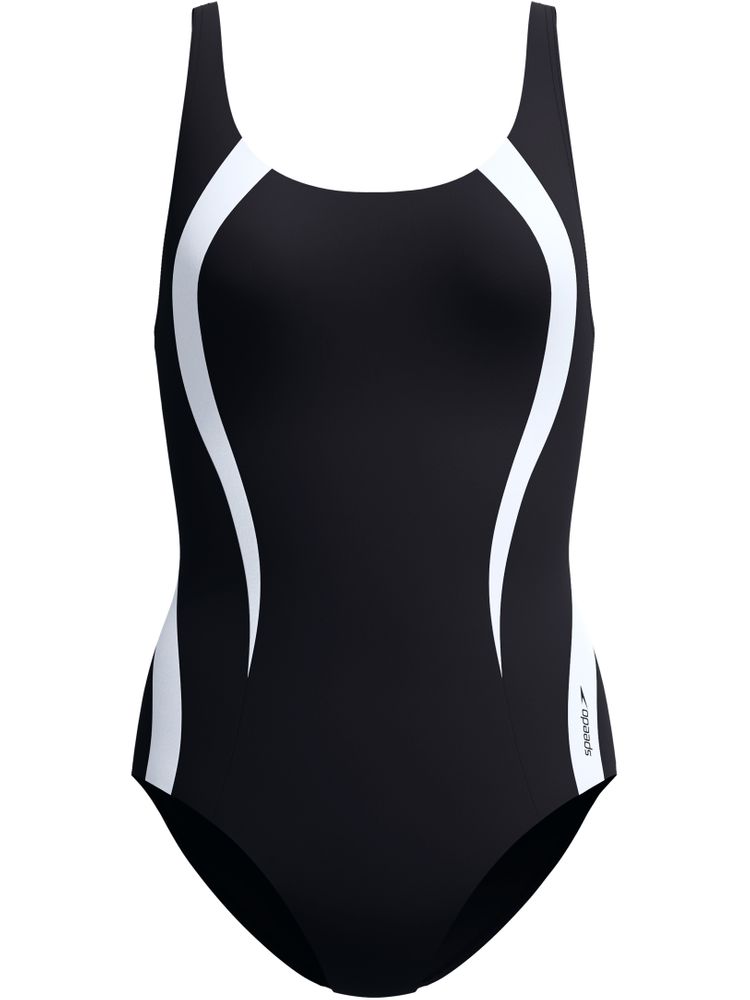Speedo Quantum One Piece - Anthracite/White