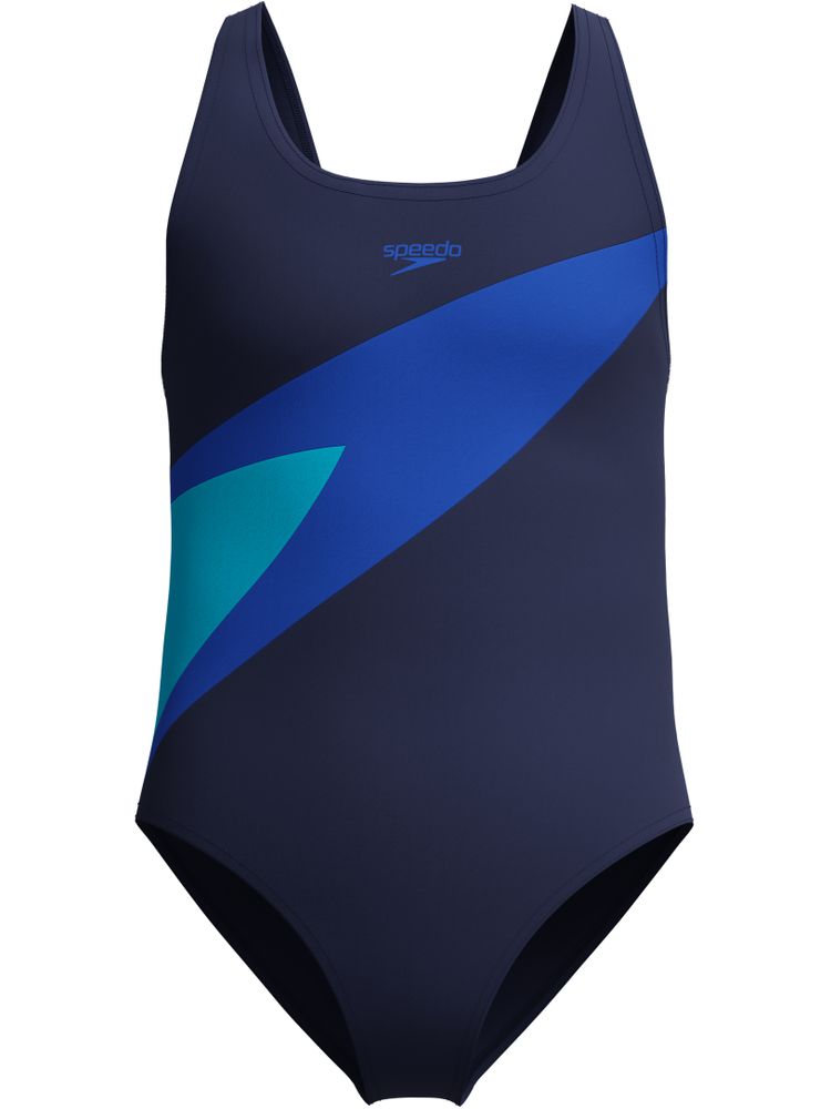 Speedo Hyperboom Splice One Piece - Peacoat/Sapphire