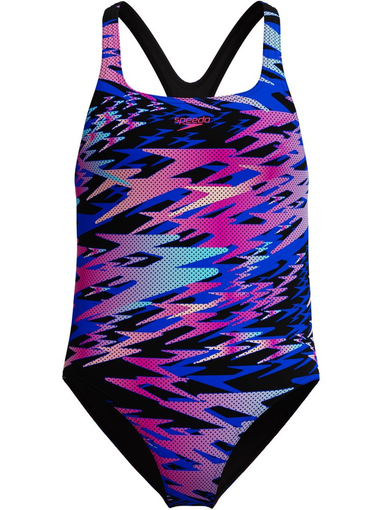 Speedo Hyperboom Allover Medalist One Piece - Anthracite
