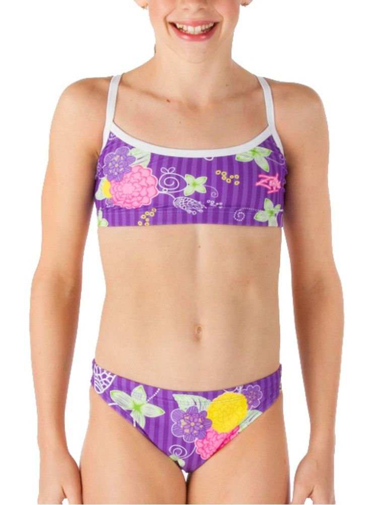 Zealous All My Heart Girls Sports Bikini