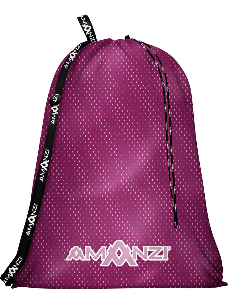 AMANZI Mesh Bag - Bordeaux