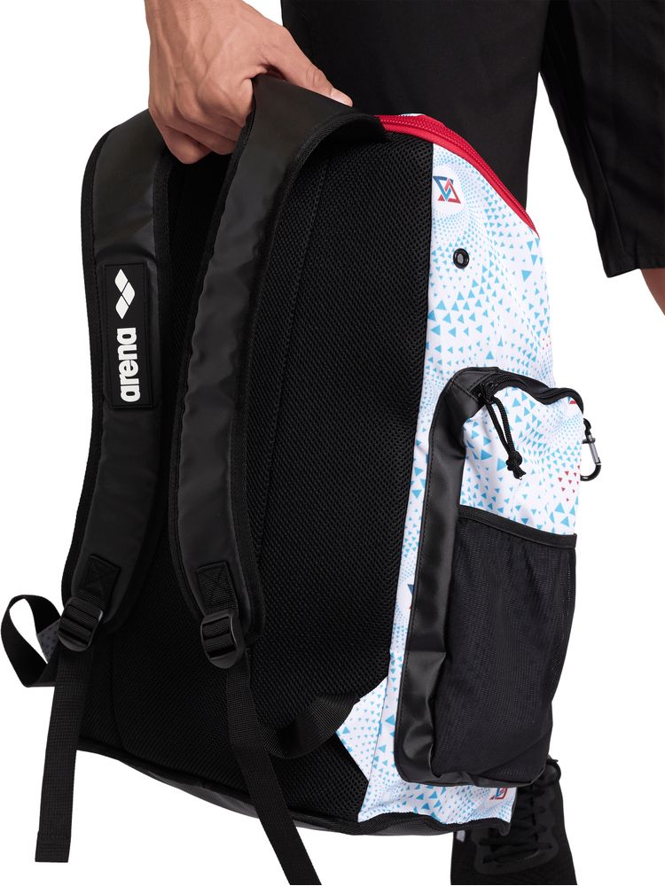 Rugzak Arena Unisex Spiky III Backpack 35 Darksmoke Neonyellow
