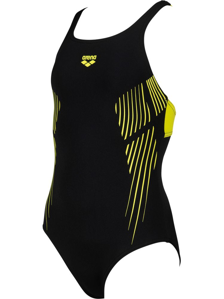 Arena Swim Pro Back One Piece - Streak Black