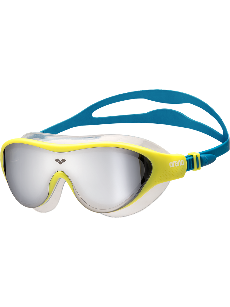 Arena The One Junior Swim Mask - Mirror/Yellow/Blue