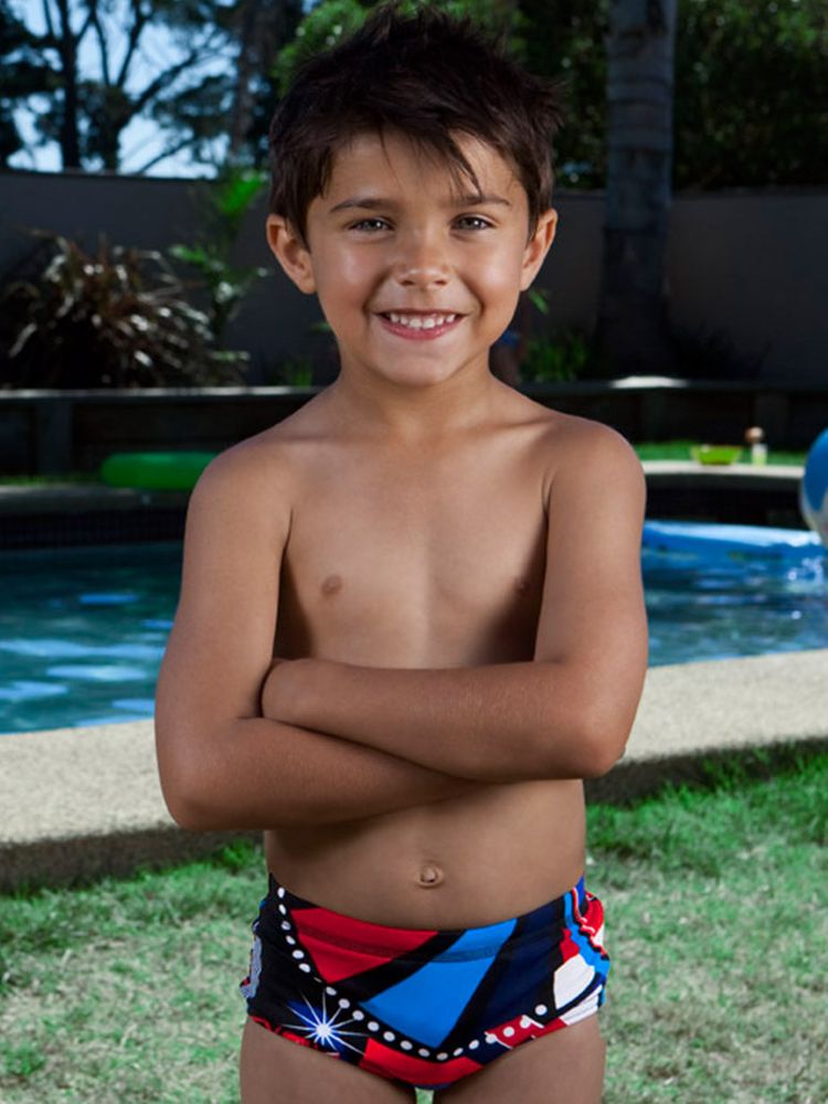 Funky Trunks Patriot Picasso Toddler Boys Trunks