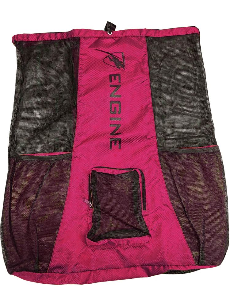 Engine Mesh Backpack - Maroon