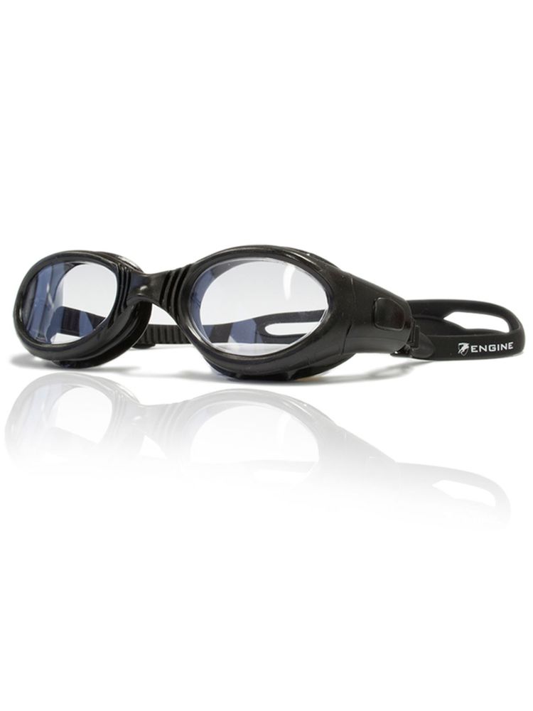 Engine Ocean Black Clear Lens Goggles