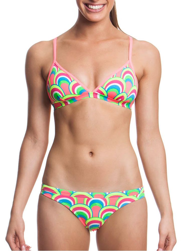 Funkita Sea Shells Womens Sports Bikini