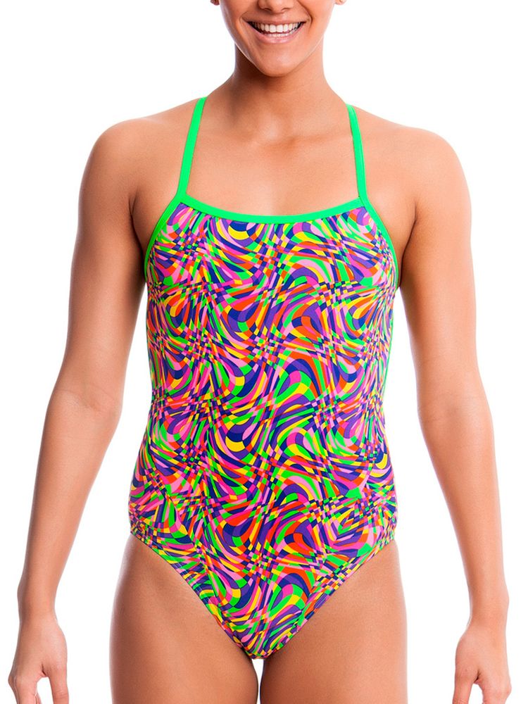 Funkita Mystic Twist Womens Cross Back One Piece