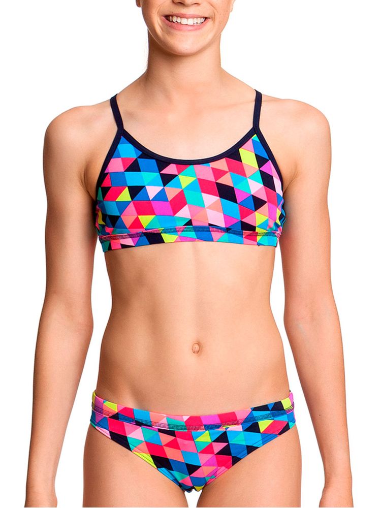 Funkita Colour Card Girls Sports Bikini